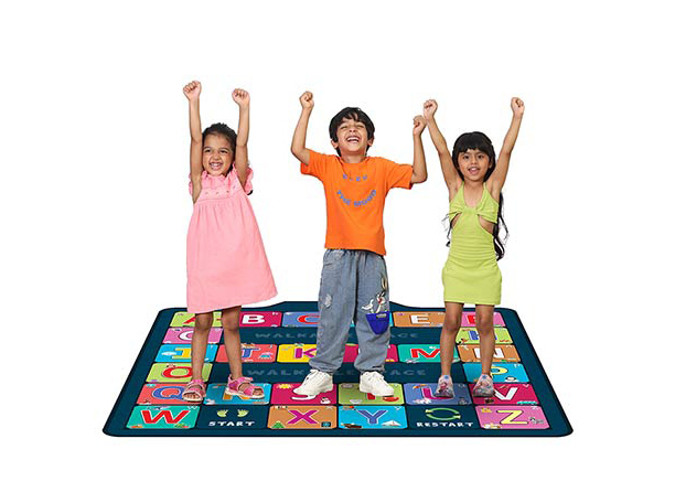 K square edutainment Tuition students raising hands